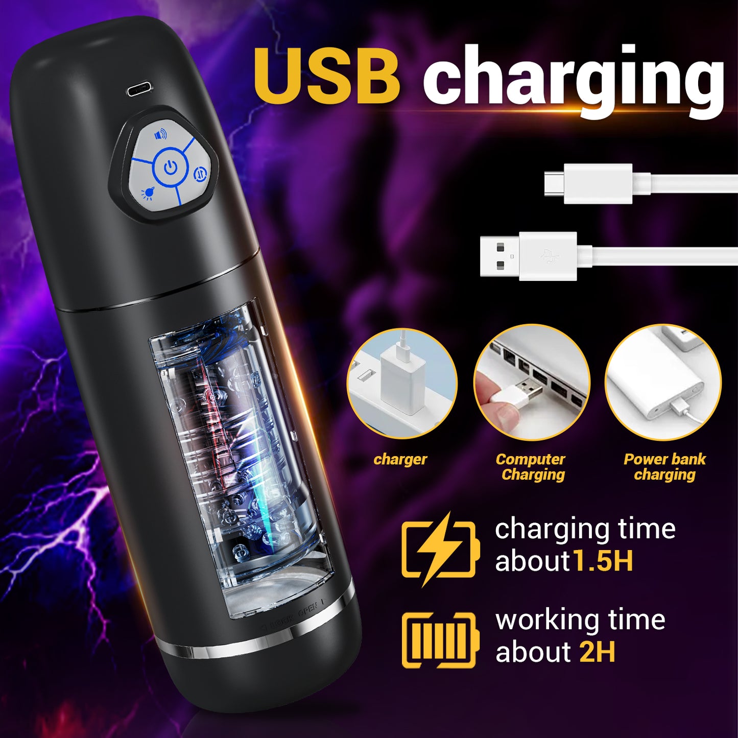 Automatic Male Masturbator Penis Pump