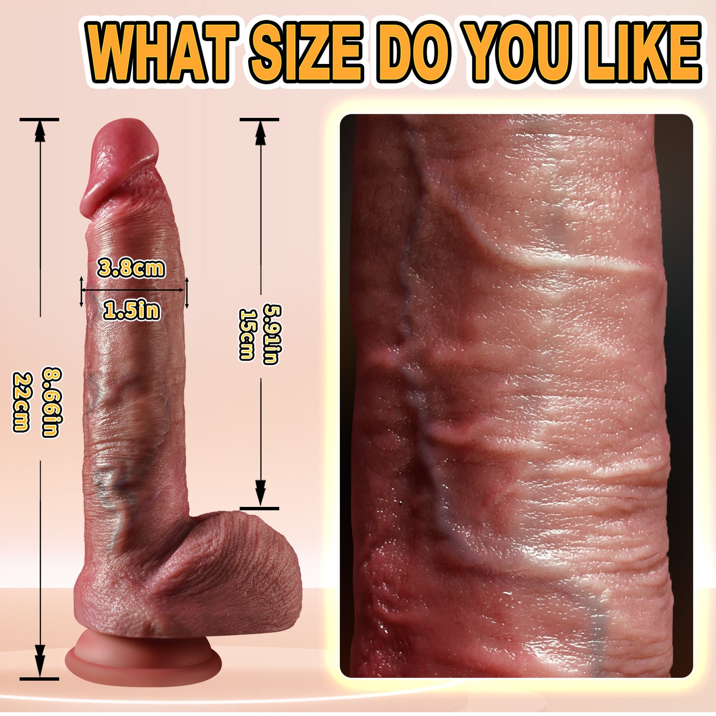 Simulation Thrusting Dildo Vibrator Sex Toy