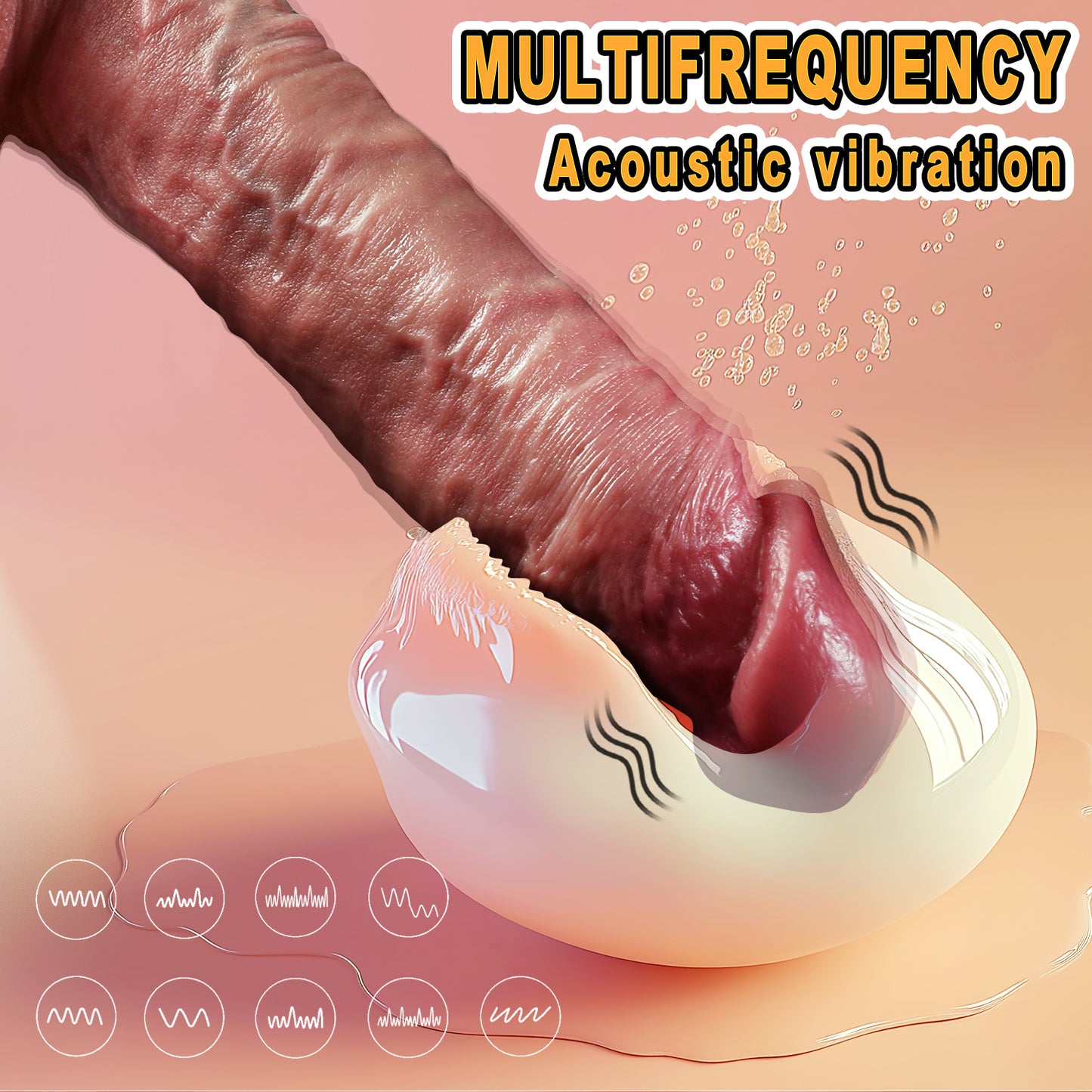 Simulation Thrusting Dildo Vibrator Sex Toy