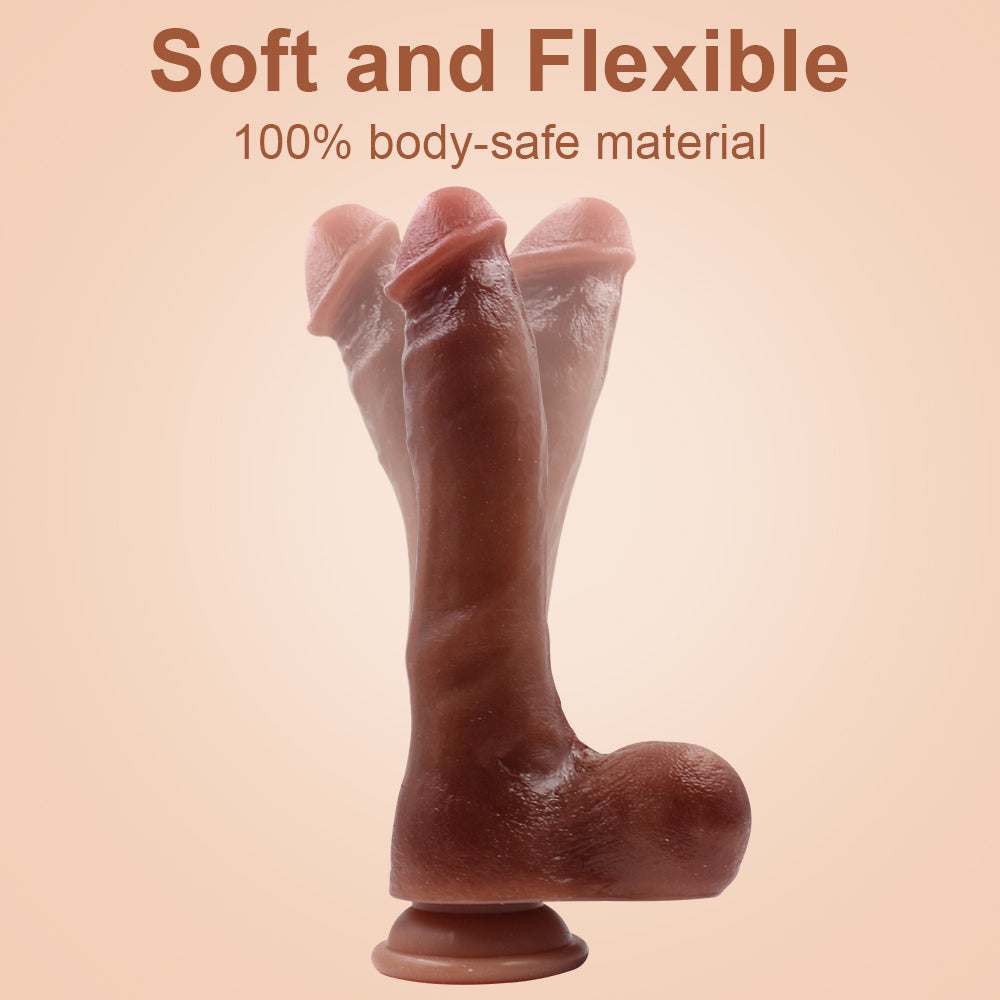 Thrusting Dildo Vibrator Sex Toy
