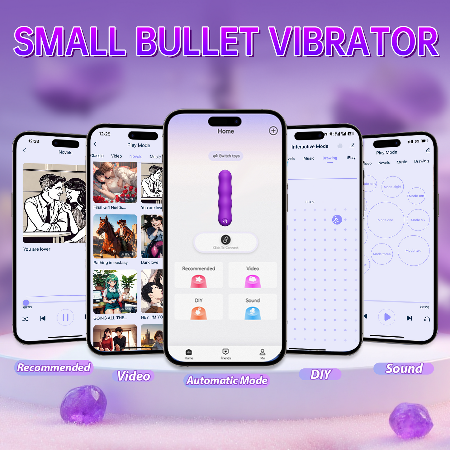 Peanut Bead Bullet Vibrator(PBBV)